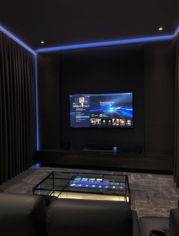 home automation theater selection