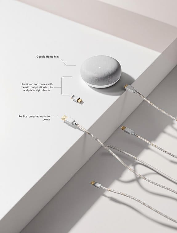 selecting google home mini charger