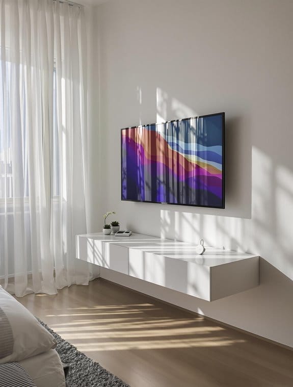 selecting white bedroom chromecast
