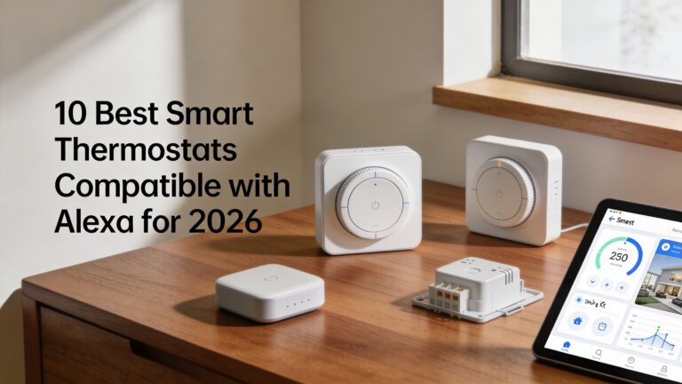 top alexa compatible smart thermostats