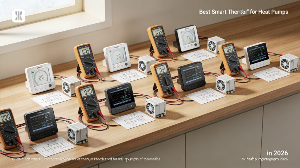 top heat pump thermostats