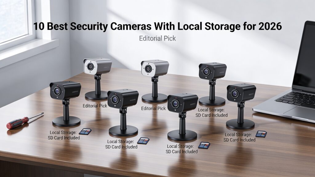 top local storage security cameras