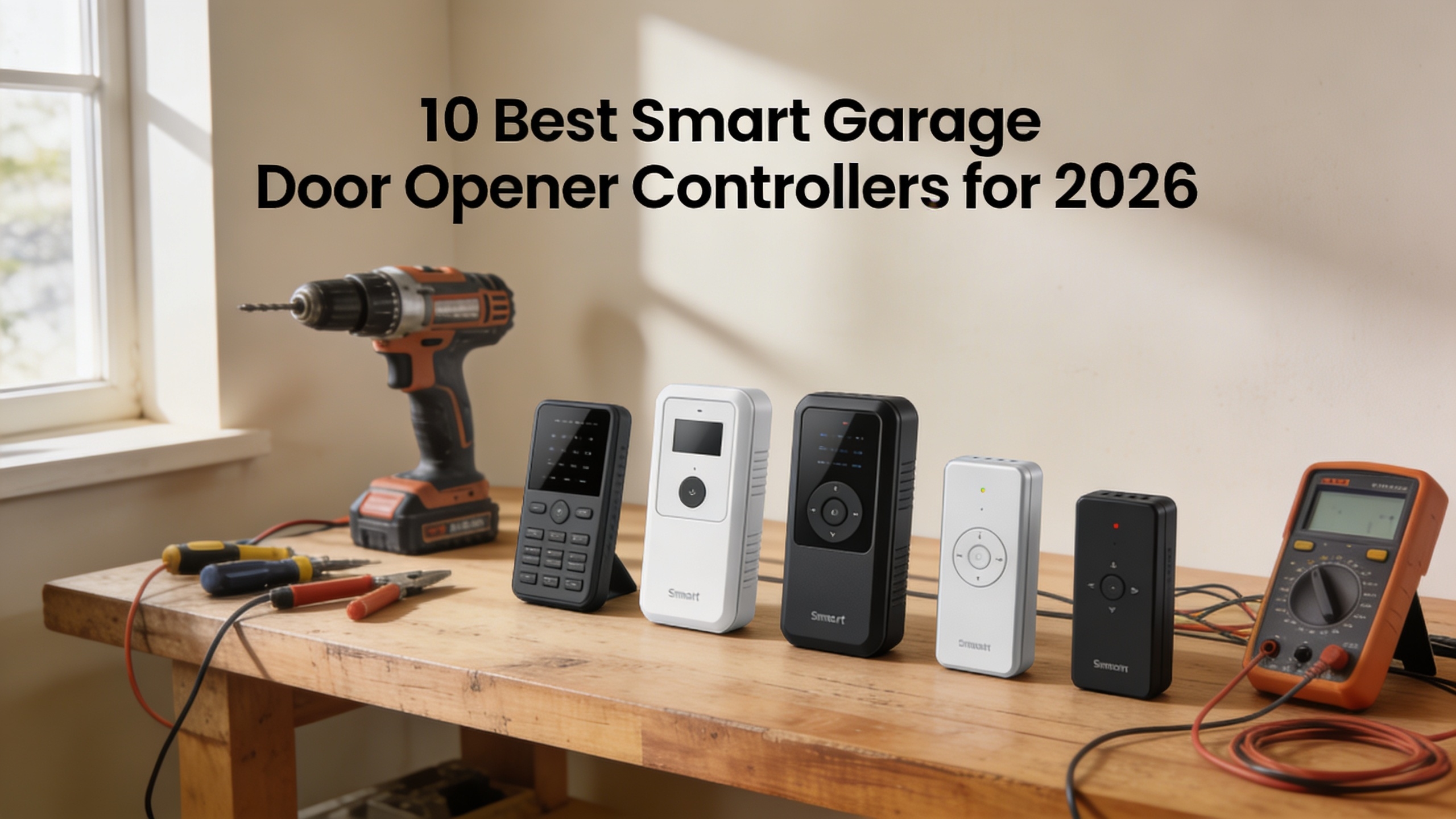 top smart garage controllers 2026