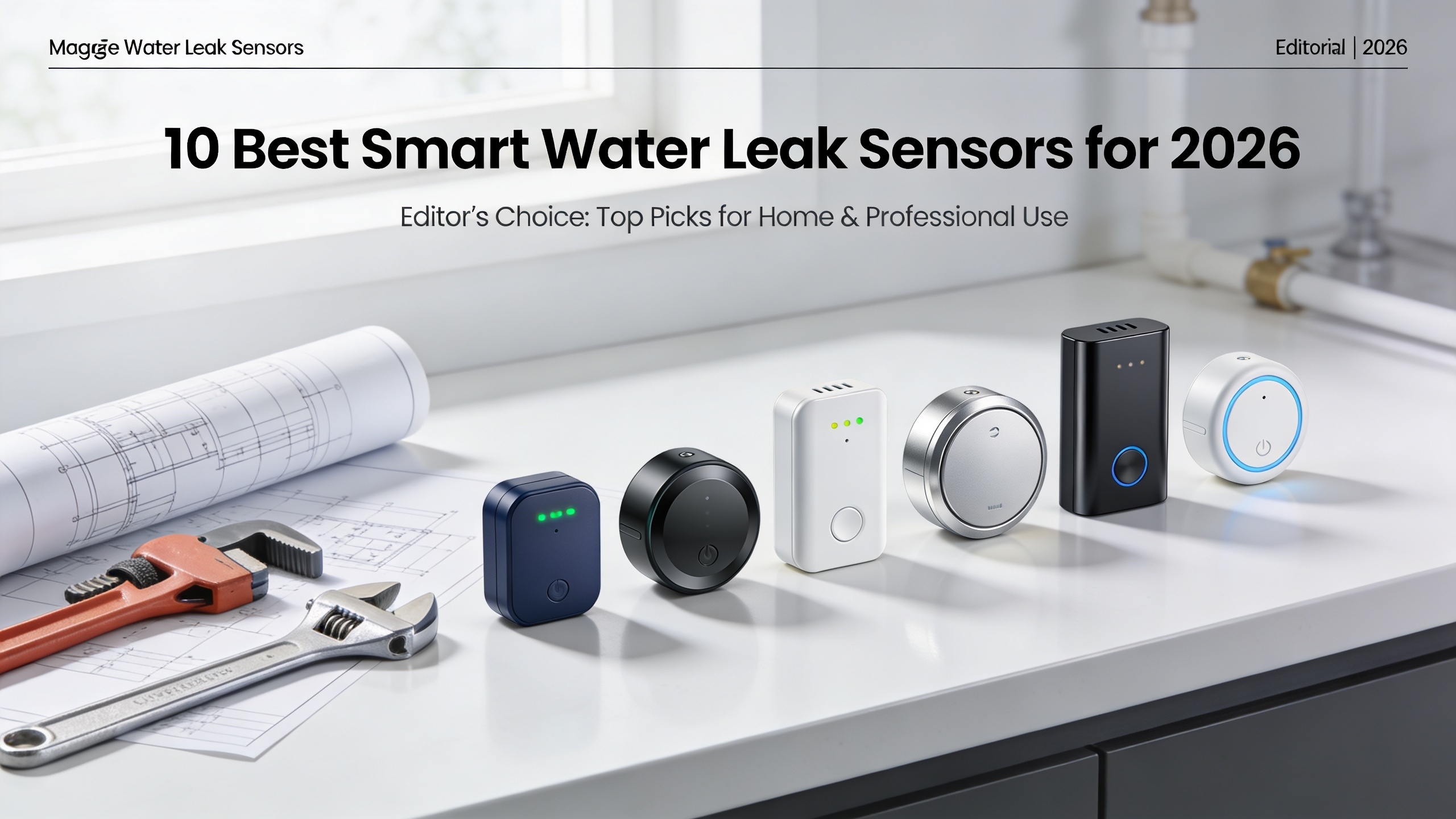 top smart water leak sensors
